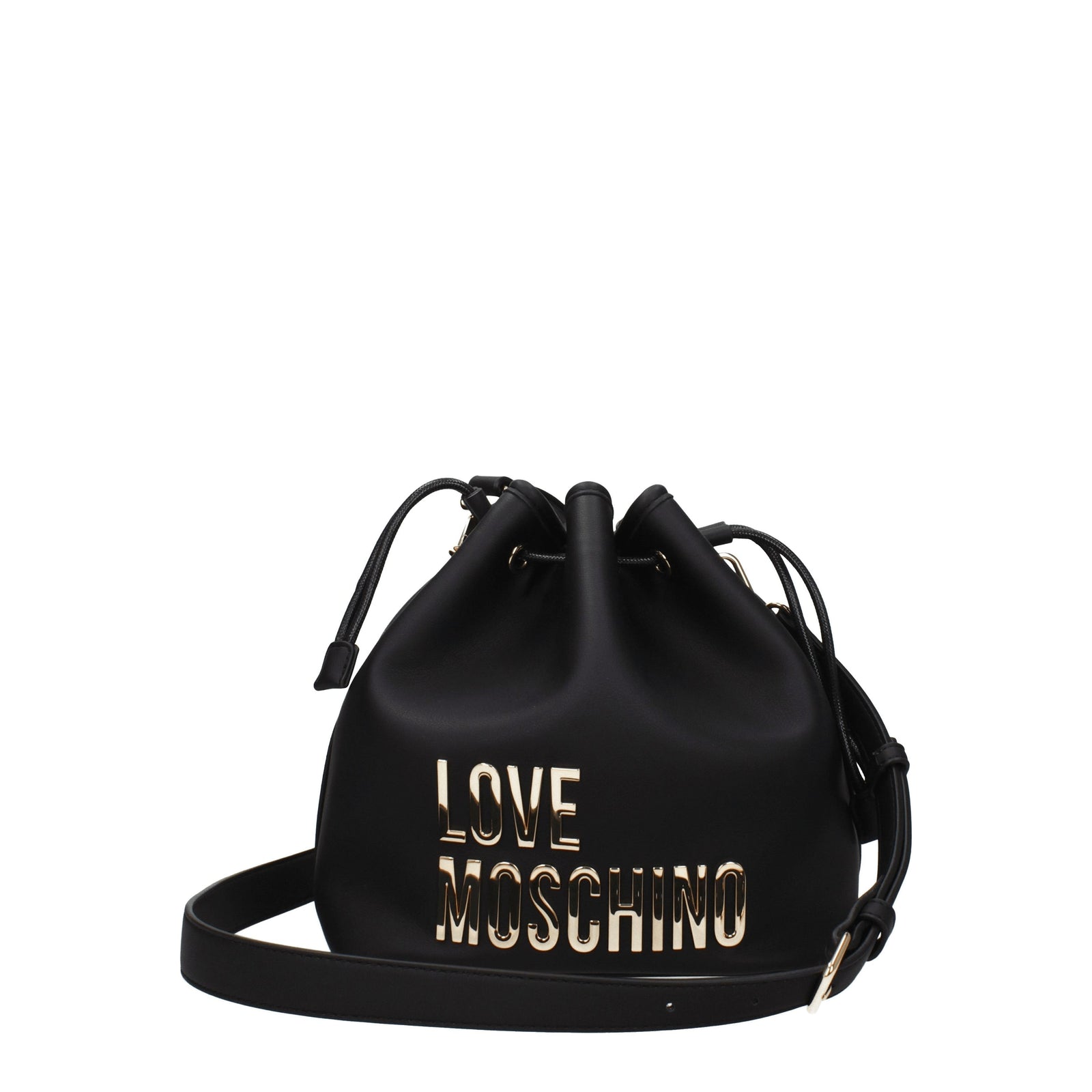 Moschino モスキーノのショルダーバッグが大好きな女性ポリウレタンブラック - Image 1