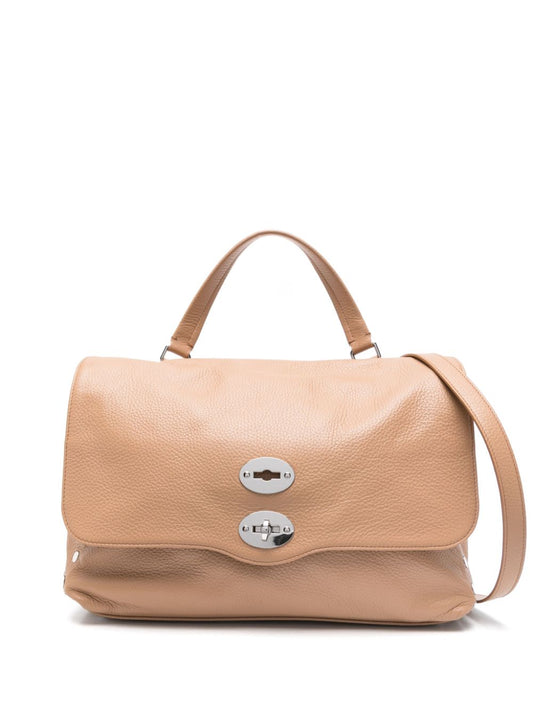 Zanellato Zanellato Postina Daily Medium Leather Handbag - Image 1