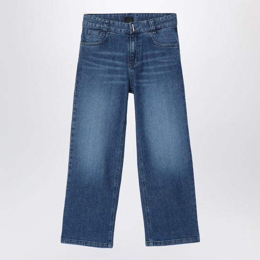 Givenchy Givenchy Blue Washed Effect Jeans - Image 1