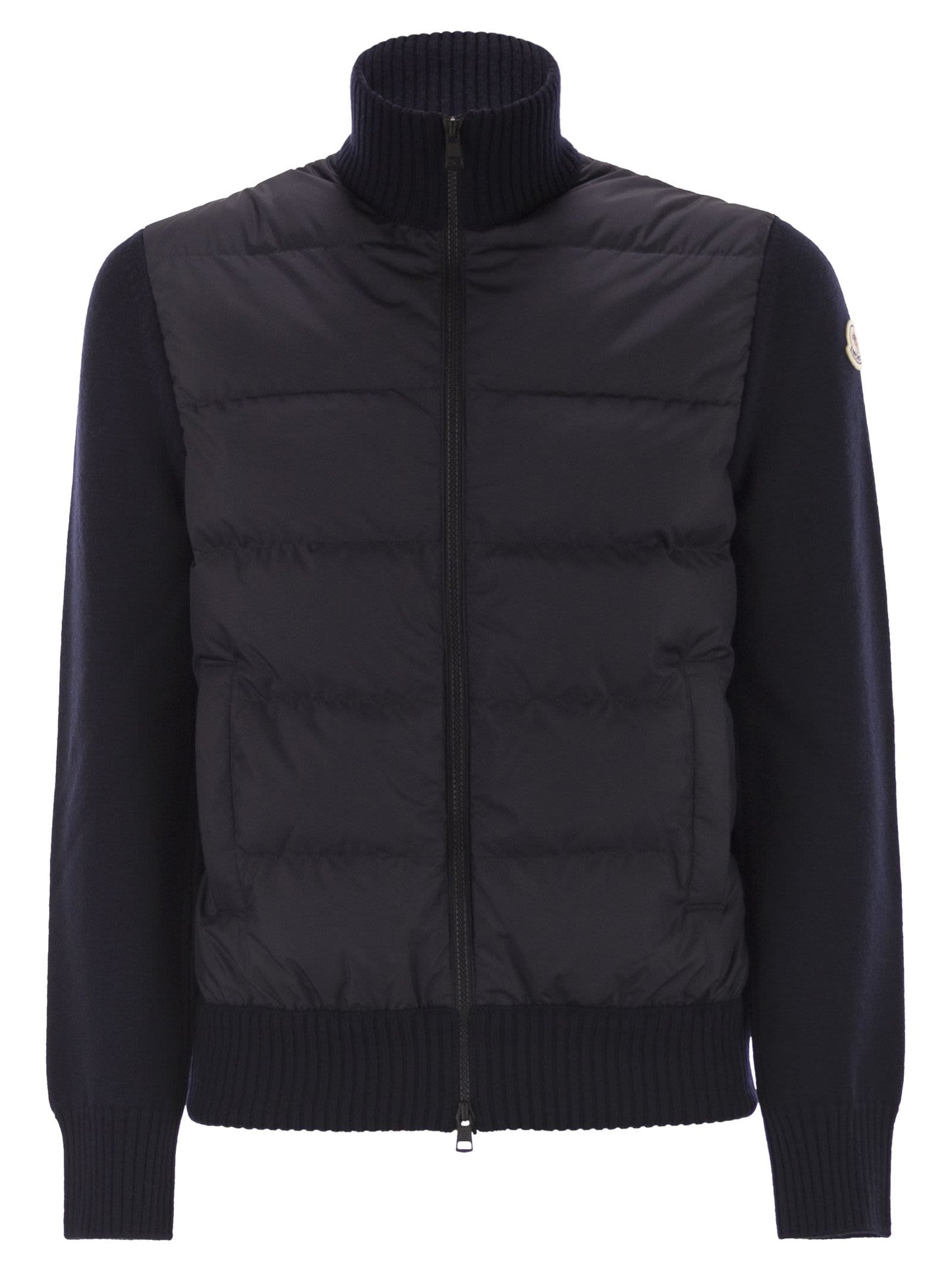 Moncler モンクレール ウール パッド入り カーディガン ジップ付き - Image 1