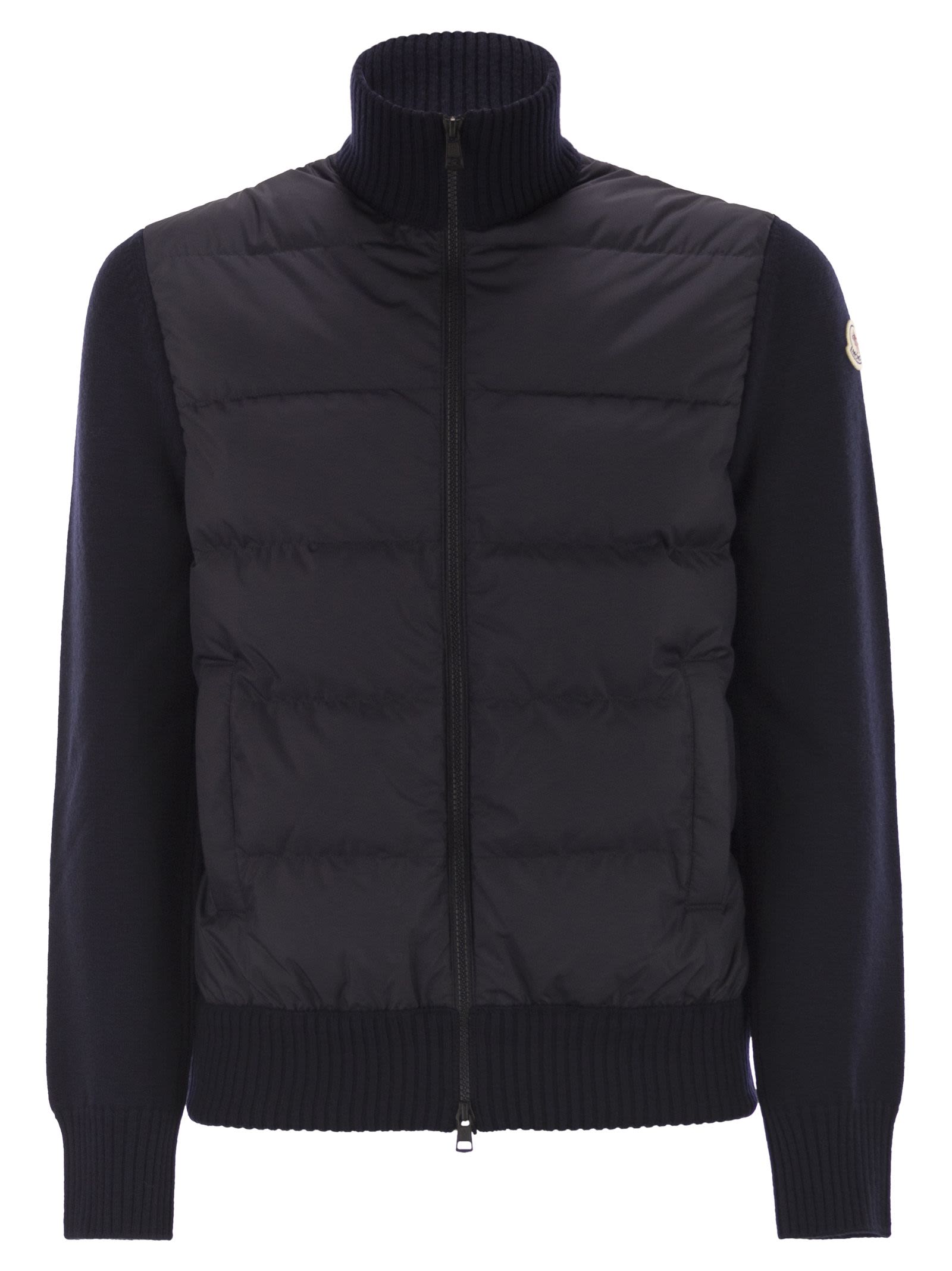 Moncler モンクレール ウール パッド入り カーディガン ジップ付き - Image 1