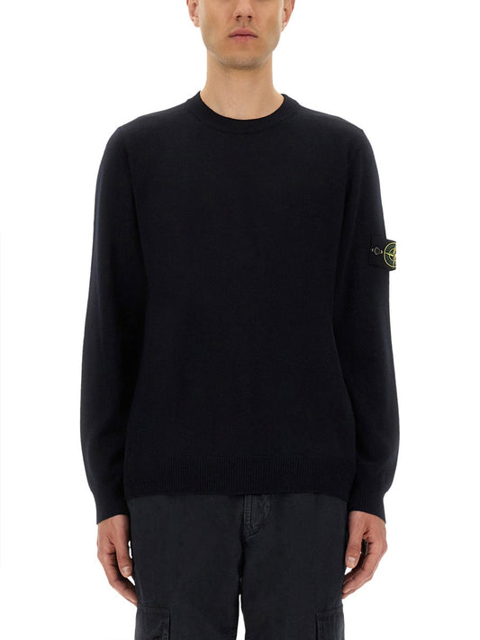 Stone Stone Island Rws Lightweight Wool Sweater - Image 1