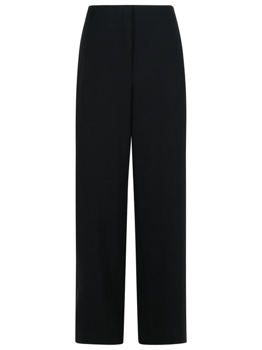 Sportmax Sportmax 'Adelchi'ブラックビスコースパンツ - Image 1