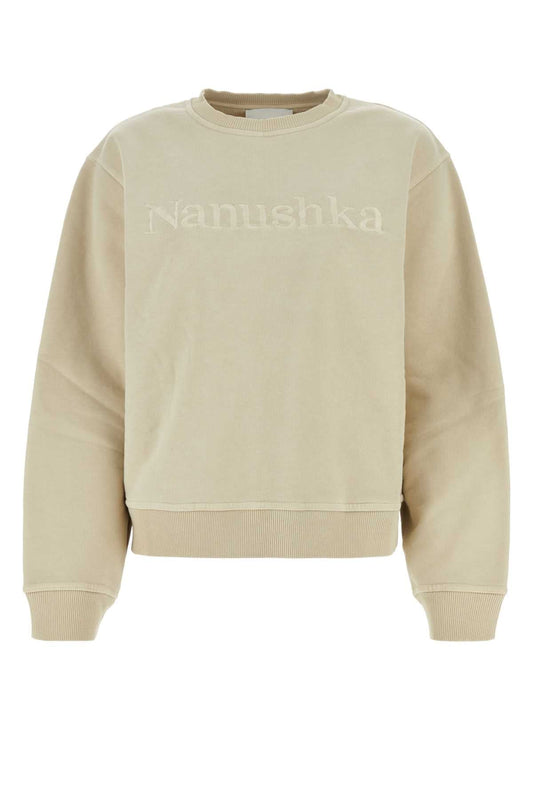 Nanushka ナヌシュカサンドコットンスウェットシャツ - Image 1