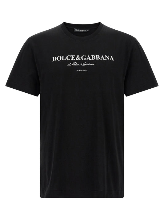Dolce ドルチェ＆ガッバーナプリントTシャツ - Image 1