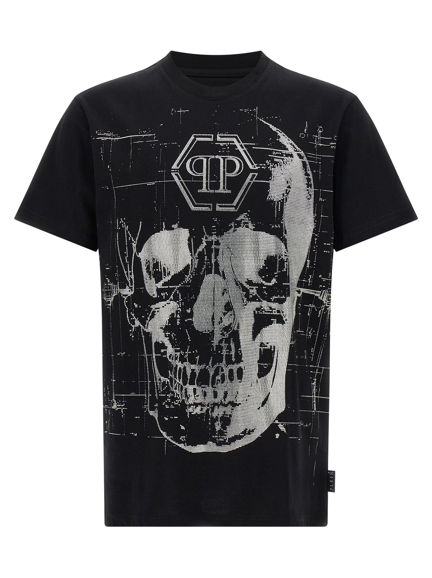Philipp Philipp Plein 'Skull Strass' Tシャツ - Image 1