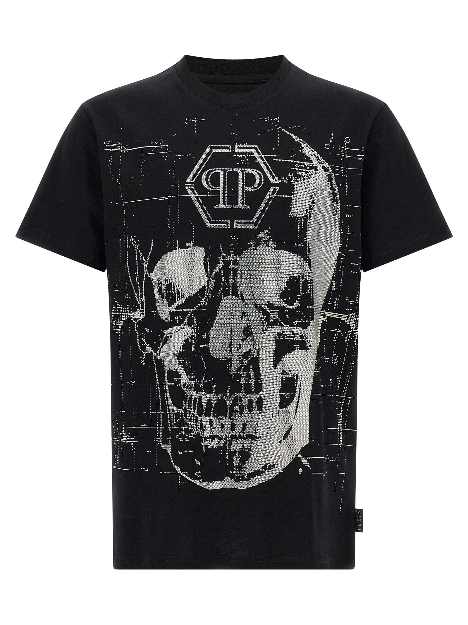Philipp Philipp Plein 'Skull Strass' Tシャツ - Image 1