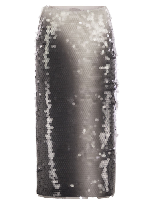 Sportmax Sportmax Toano Pencil Skirtがスパンコール - Image 1