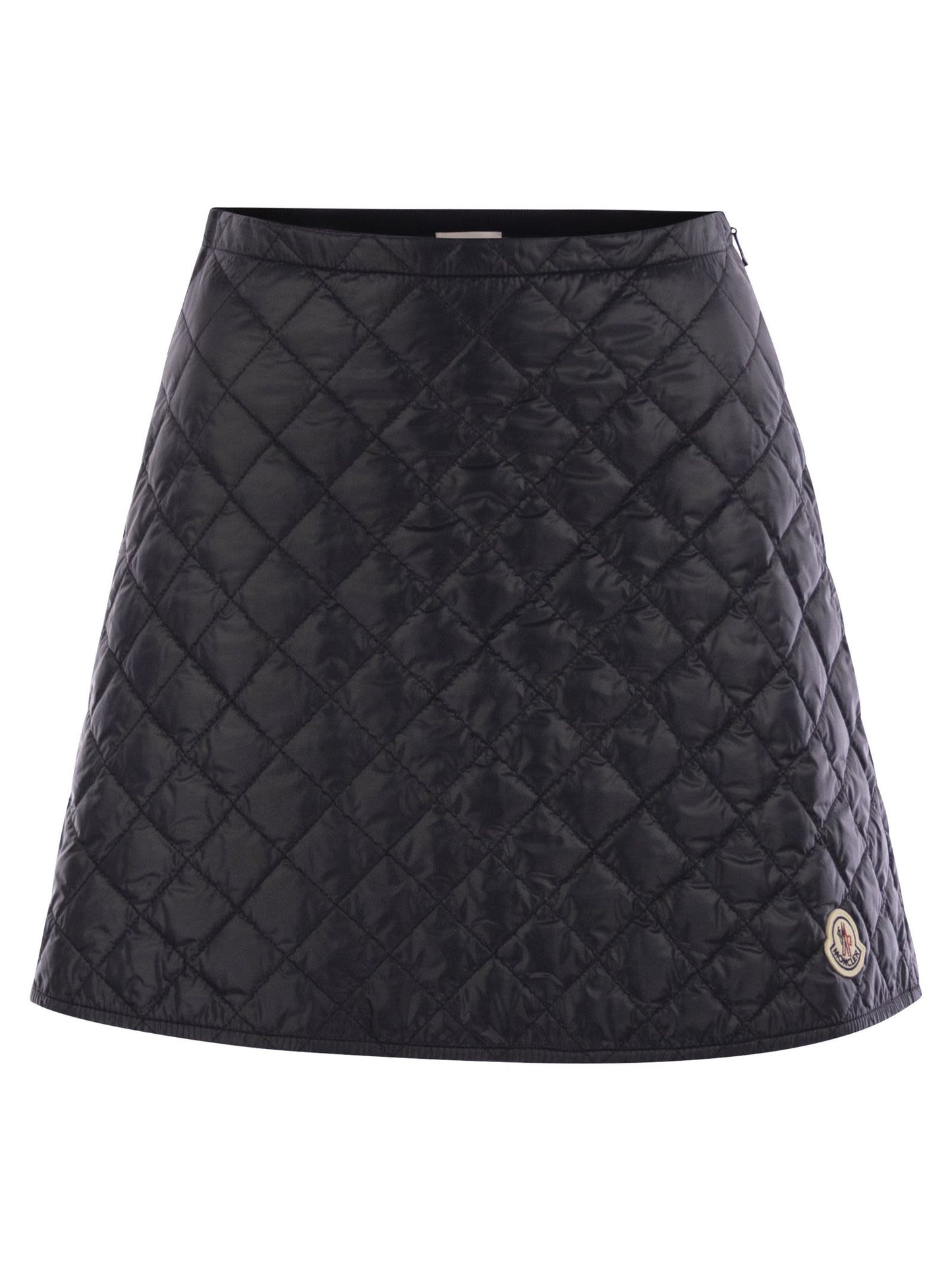 Moncler モンクラーダイヤモンドキルティングミニスカート - Image 1