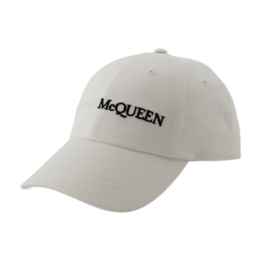 Alexander クラシックロゴBICキャップアレクサンダーMCクイーンコットンホワイト - Image 1