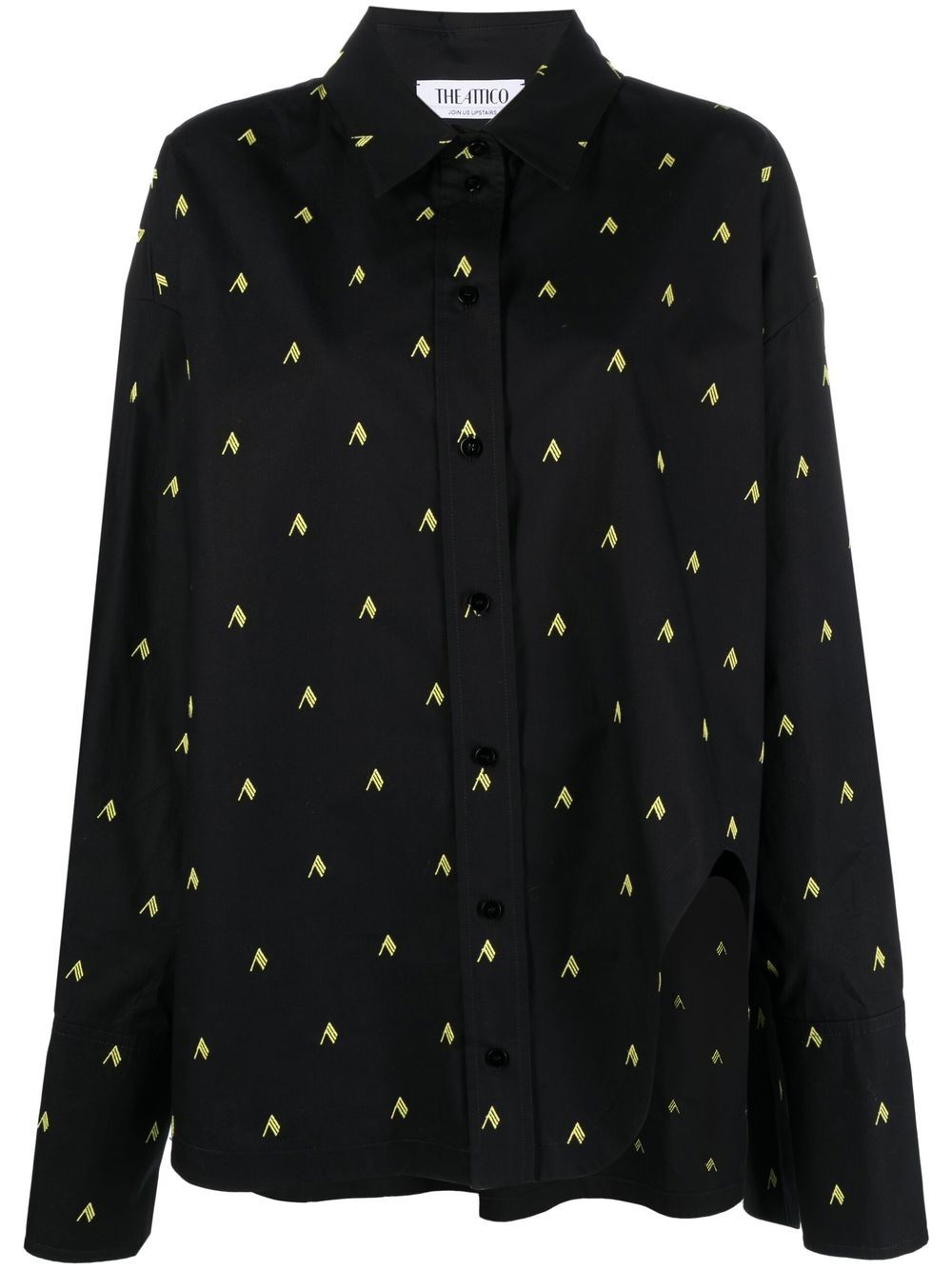 The Attico全オーバープリントシャツ - Image 1