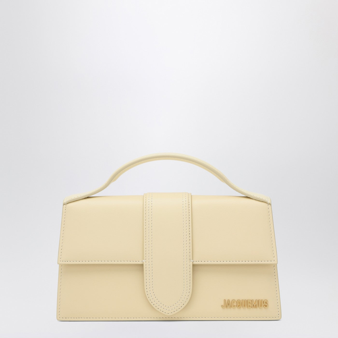 Jacquemus Jacquemus Le Grand Bambino Bag In Ivory Leather - Image 1