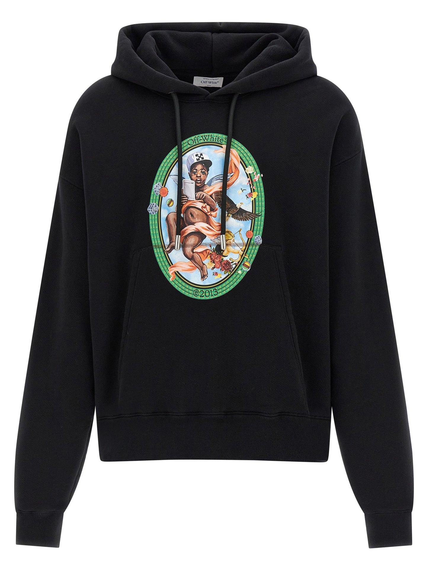 Off Off White 'Fresco Oval' Hoodie - Image 1