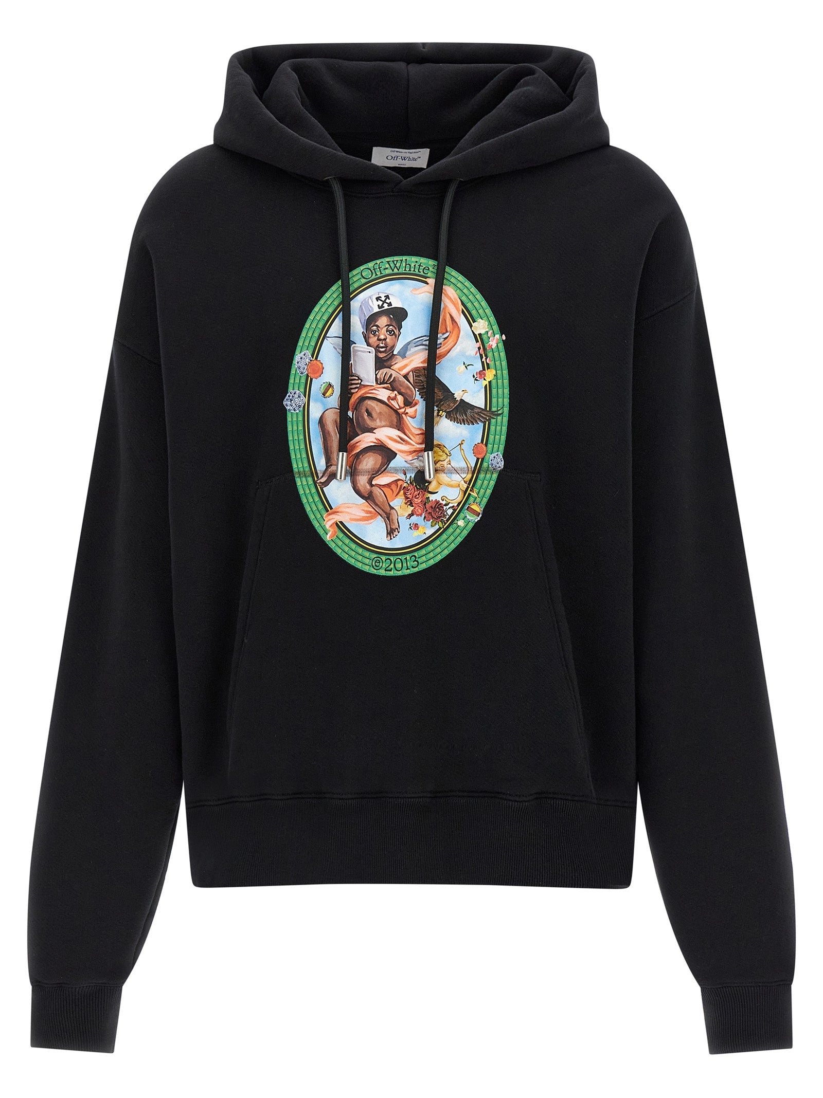 Off Off White 'Fresco Oval' Hoodie - Image 1