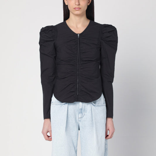 Marant イザベル・マラン・エトール・トップ・ベナテアと黒いジップ - Image 1