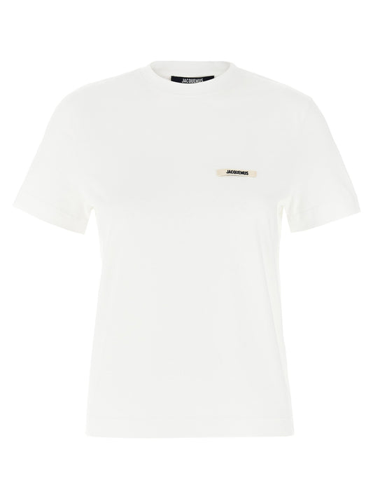 Jacquemus Jacquemus 'Le T Shirt Gros Grain Mc' T Shirt - Image 1