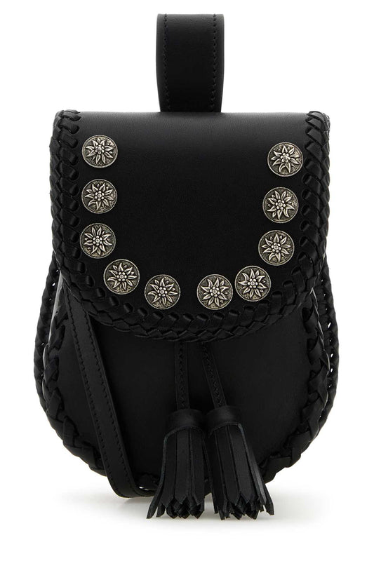 Prada プラダブラックレザークロスボディバッグ - Image 1