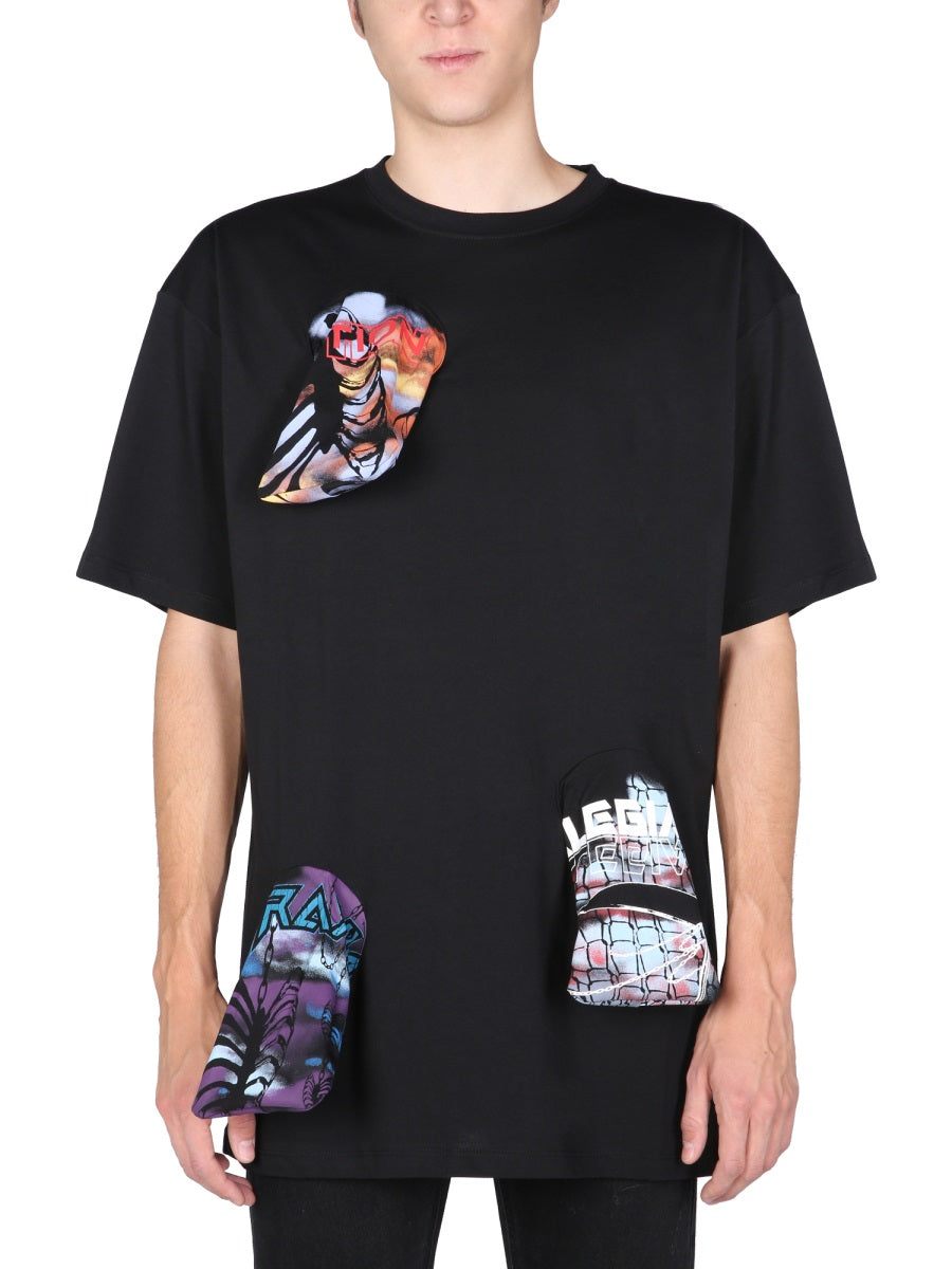 Raf 印刷されたディテール付きRAF Simons Tシャツ - Image 1