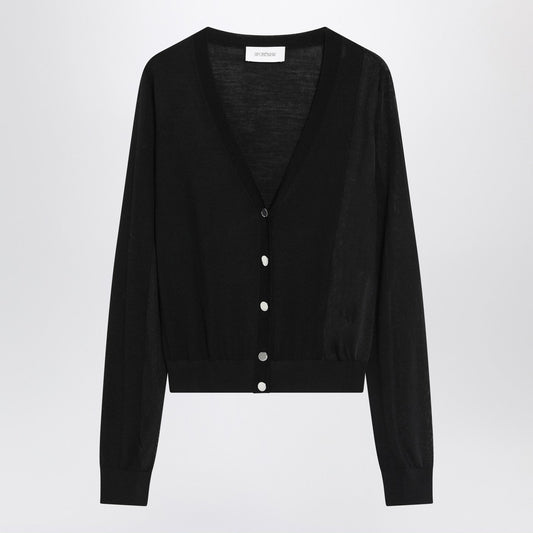 Sportmax SportMax Black Wool Cardigan - Image 1