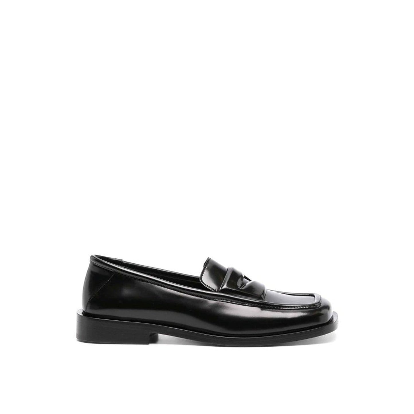 The Attico Amanda Leather Loafers - Image 1