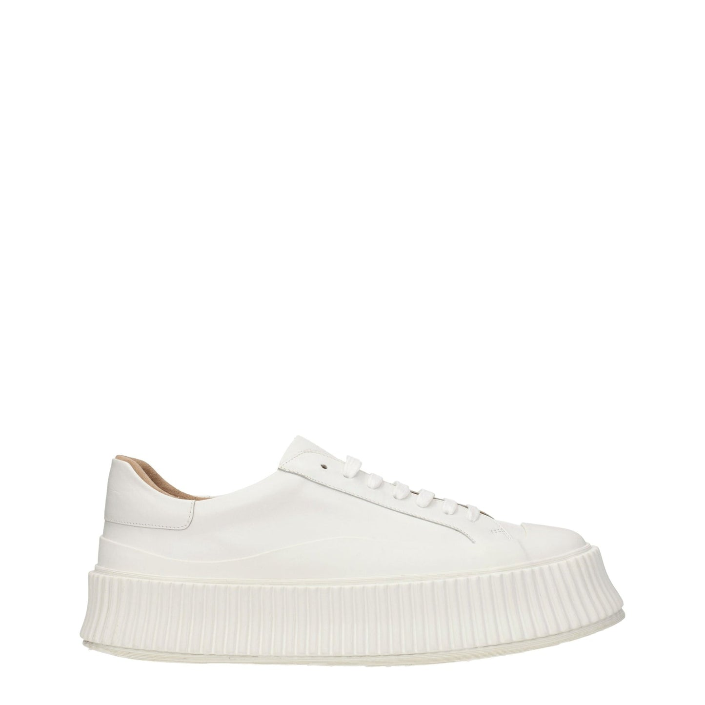Jil Jil Sander Sneakers Womens Leather White/Optical White - Image 1