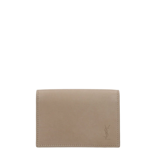 Saint セントローランドキュメントホルダーレザーベージュ - Image 1