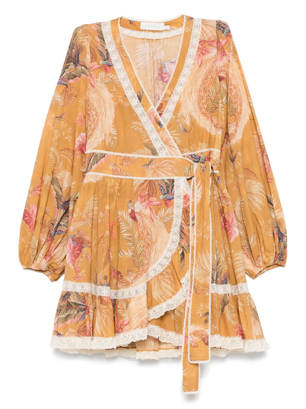 Zimmermann Zimmermann Ascension Cotton Mini Dress - Image 1
