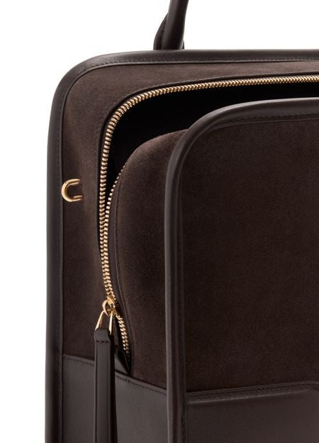 LOEWE Large Amazona 180 bag in suede - Image 10