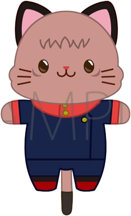 Magical Warfare 2nd Phase [Anime Version] Yuhito Toratsuchi withCAT Mini Plush Keychain with Eye Mask