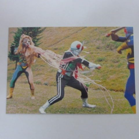 2003カルビー仮面ライダーカードNo.381クモライオンの武器 ≪仮面ライダーチップスカード≫