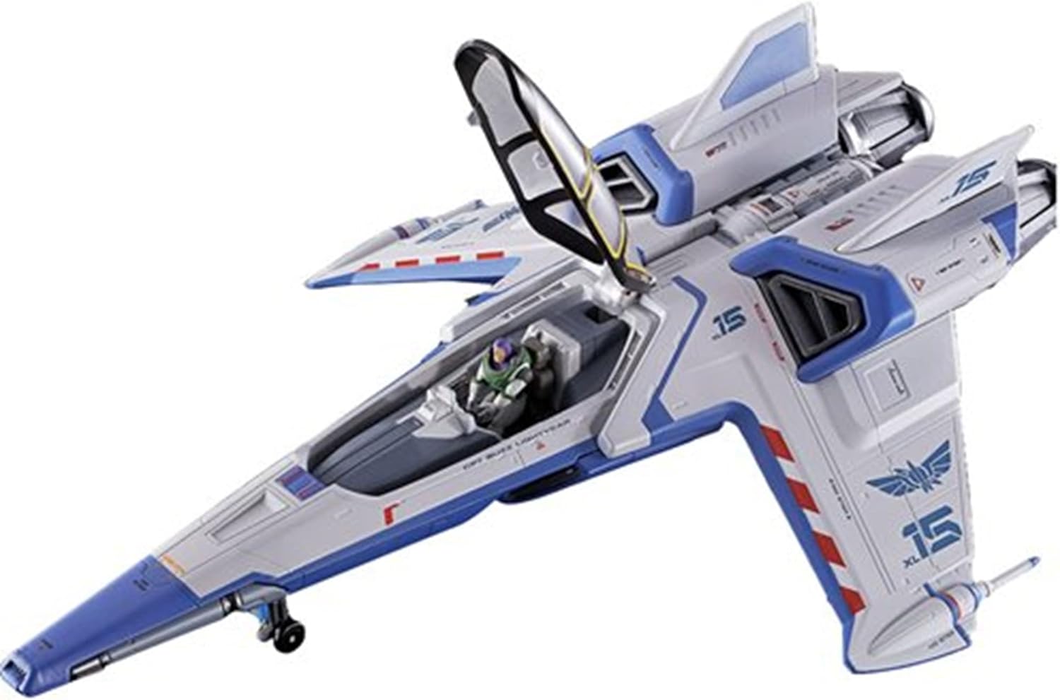 Tamashi Nations Chogokin Buzz Lightyear XL-15 SPACE SHIP, Approx. 9.4 inches (240 mm), ABS & PVC & Die-Cast Painted Complete Figure