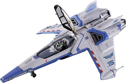 Tamashi Nations Chogokin Buzz Lightyear XL-15 SPACE SHIP, Approx. 9.4 inches (240 mm), ABS & PVC & Die-Cast Painted Complete Figure