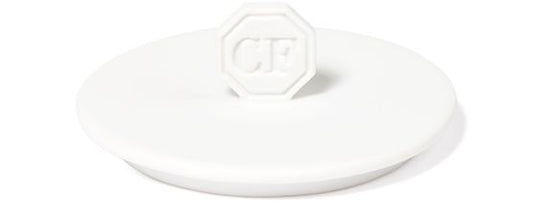 CARRIERE FRERES アロマキャンドル 185g用 ホワイトポーセリンカバー - Image 1