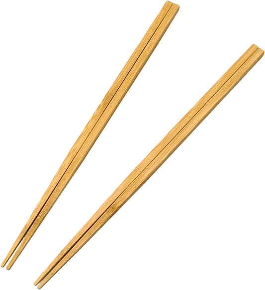 Sakai Sangyo Cooking Chopsticks, Square 13.0 inches (33 cm) (2 Pairs), Approx. 13.0 inches (33 cm), Moso Bamboo (Carbonized) Dishes, Cooking, Durable, Bamboo, Easy to Use, Easy to Grab, Made in Japan