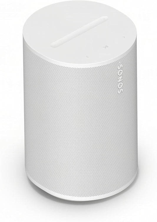 Sonos Era 100 SL [April 13th Stereo Pair Compatible Compact Speaker Surround Home Theater Rear Speaker Wi-Fi Bluetooth 5.0 Wireless App Support Apple Air Play 2 White