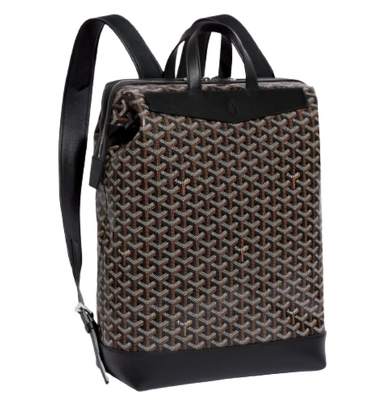 GOYARD 'CISALPIN' BLACK BACKPACK