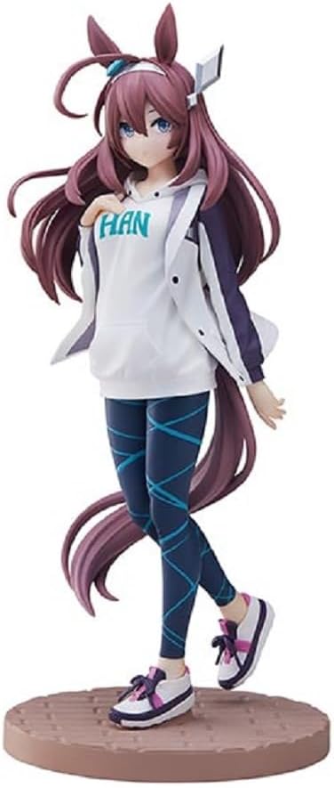 Banpresto Namco Limited Uma Musume Pretty Derby Mihono Bourbon Figure, Plainclothes Ver. Normal Version