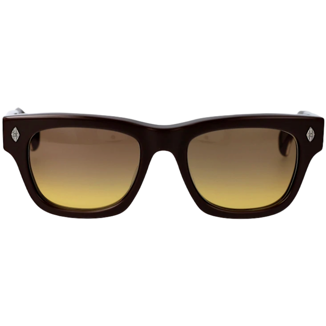 CHROME HEARTS 'BROWN' DICK FITZENER SUNGLASSES