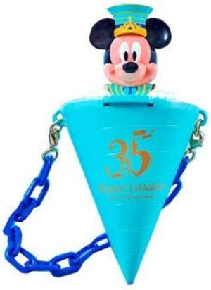 ミッキーマウス ディズニーランド35周年 スーベニア ミニ スナックケース 東京ディズニーリゾート限定 クラッカー型