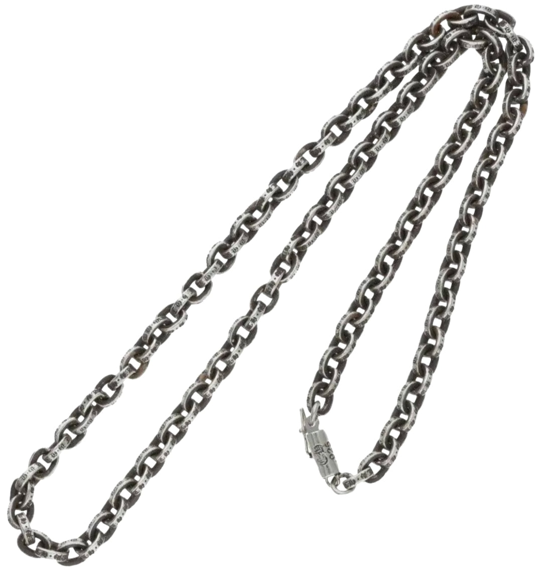 CHROME HEARTS 'SILVER' 24IN PAPER CHAIN NECKLACE