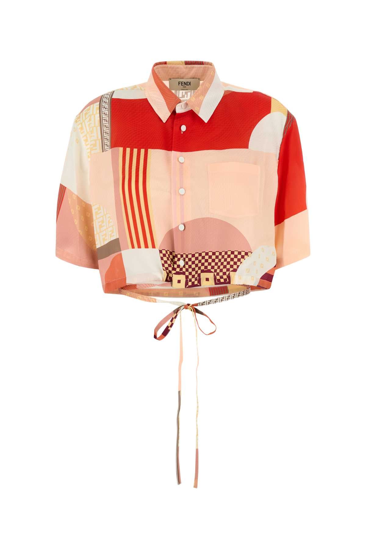 Fendi フェンディプリントシルクシャツ - Image 1