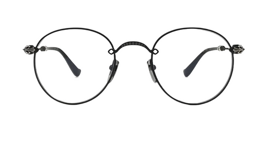 CHROME HEARTS 'BUBBA' BLACK GLASSES