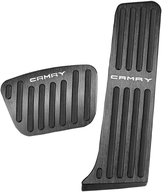 Compatible Toyota (Can be installed after August 2022), Improved Camry AX70 Series (August 2022 and up), Aluminum Pedal, Cover, Brake Pedal, No Tools Required, Dedicated Logo, Easy