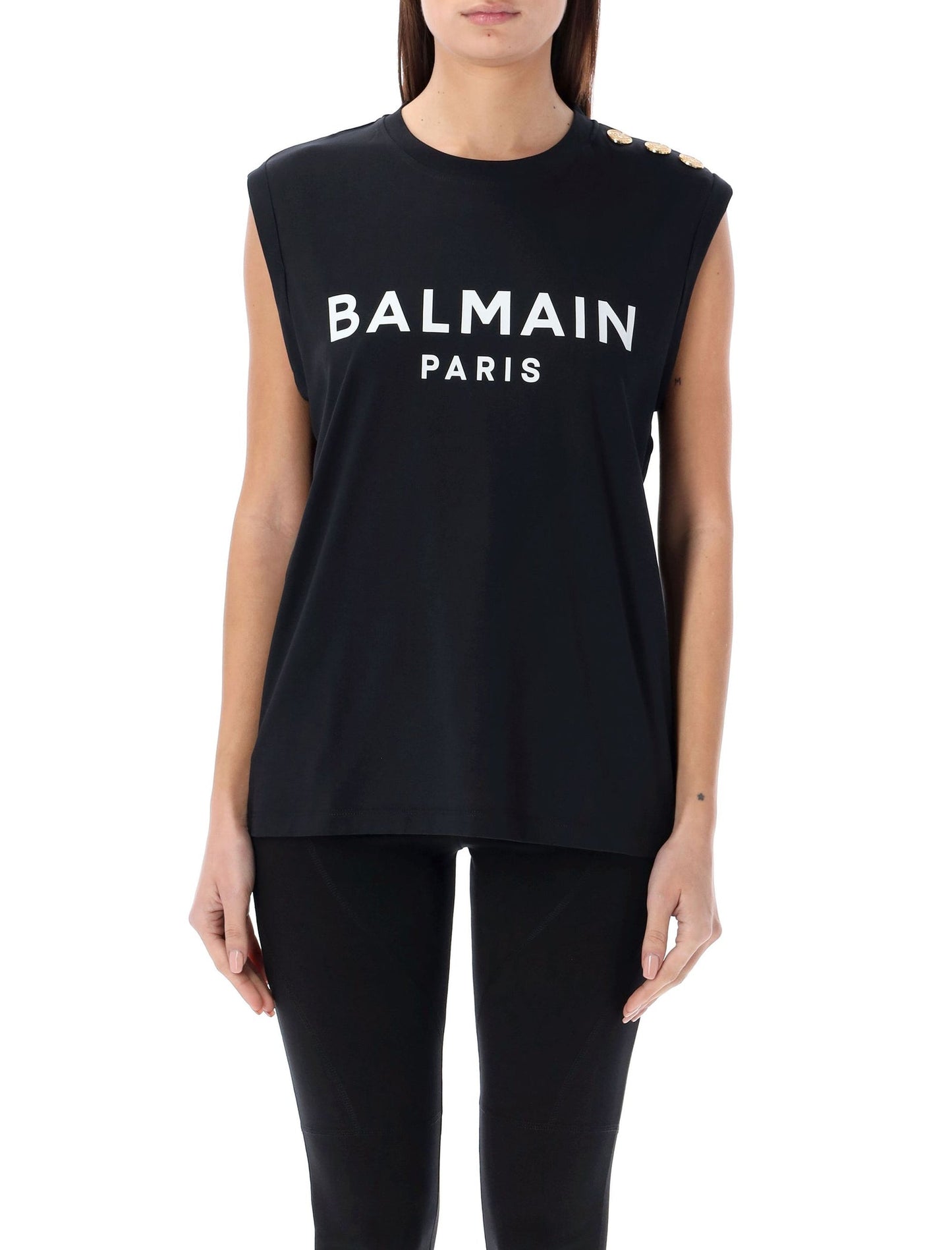 Balmain Tシャツとポロスブラック - Image 1