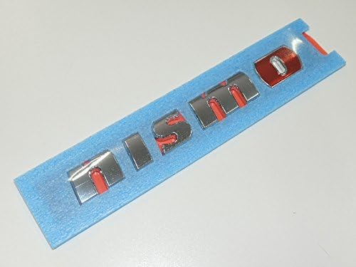 NISSAN Genuine Skyline GT-R NISMO Emblem (Rear) Nissan Genuine R35 GT-R NISMO Dedicated Rear Emblem