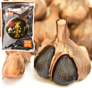 Assorted Fermented Black Garlic/Kokuhou Loose Type 2-Month Supply (Fukuchi White Six Cloves) From Aomori Prefecture 500g Aomori Kidai no Shinjin Shoten