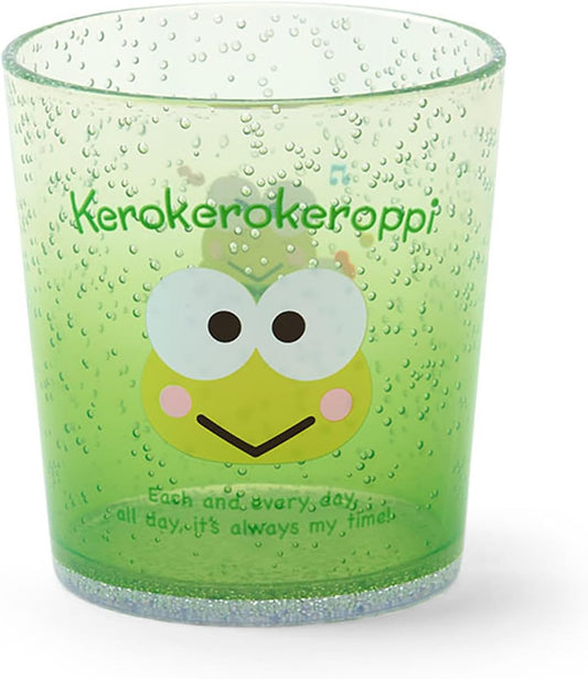 Sanrio Keroppi Clear Tumbler, AS Resin, Drinking Cup, Capacity: Approx. 10.1 fl oz (300 ml) 176109