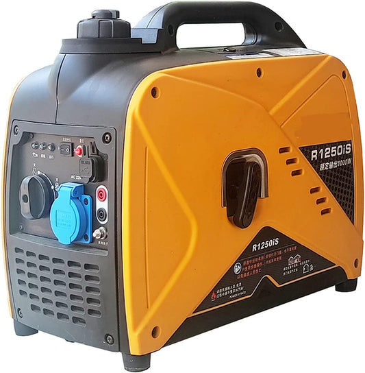 1Kw Portable Gasoline Inverter Generator, Easy Start Gasoline Engine, Lightweight and Compact for Home Camping