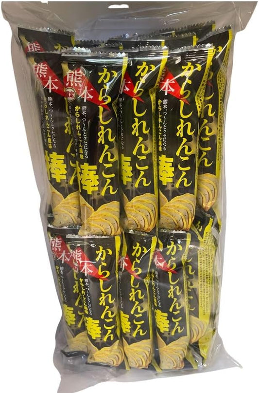 Kumamoto Kaolin Paddle Sticks Snacks (Pack of 26)