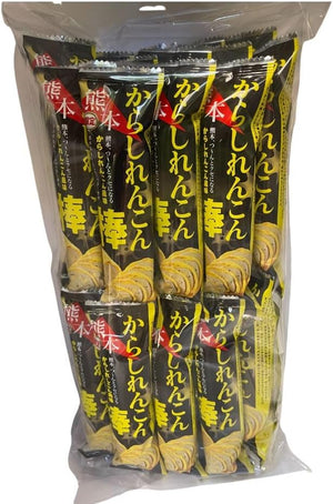Kumamoto Kaolin Paddle Sticks Snacks (Pack of 26)